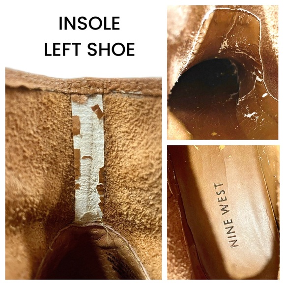 NINE WEST Buff Leather Ankle Boots - Picture 11 of 12